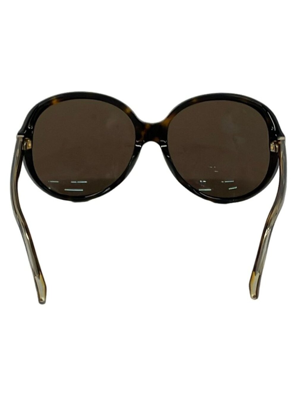 Chanel Sunglasses Dark Brown Light Gold Bezel Eyewear - Picture 3 of 5